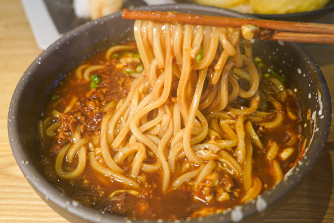 Menya NOW NOODLE: Cheese curry udon