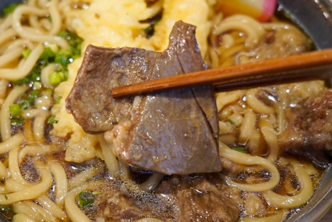 Menya NOW NOODLE: Meat and meat udon