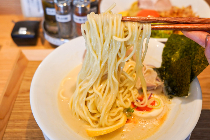 Tsukemen Chicken Soba Inseya: Special creamy chicken broth soba