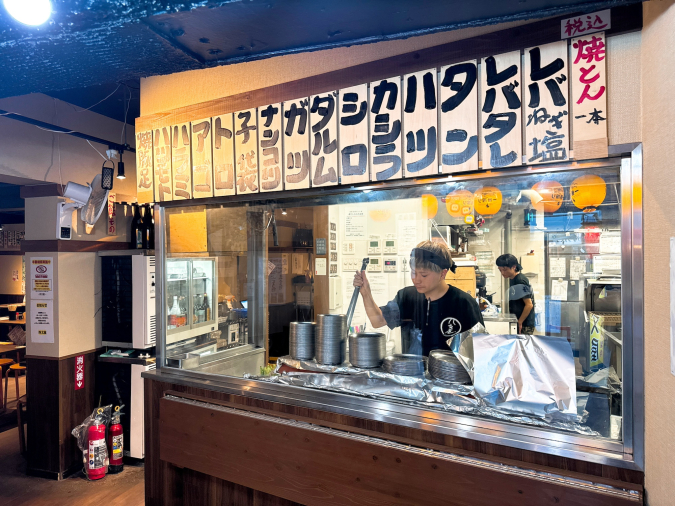 四文屋 大名店　厨房