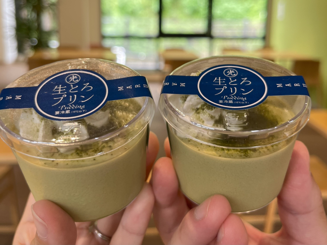 Seafood Marumitsu Yame Matcha Pudding