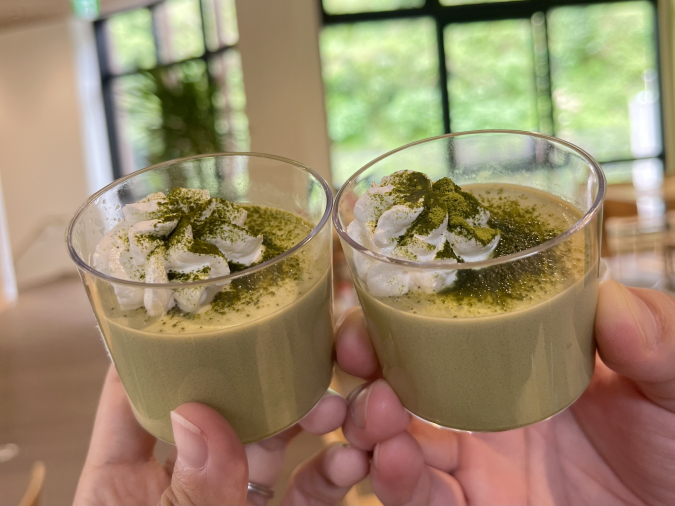 Seafood Marumitsu Yame Matcha Pudding