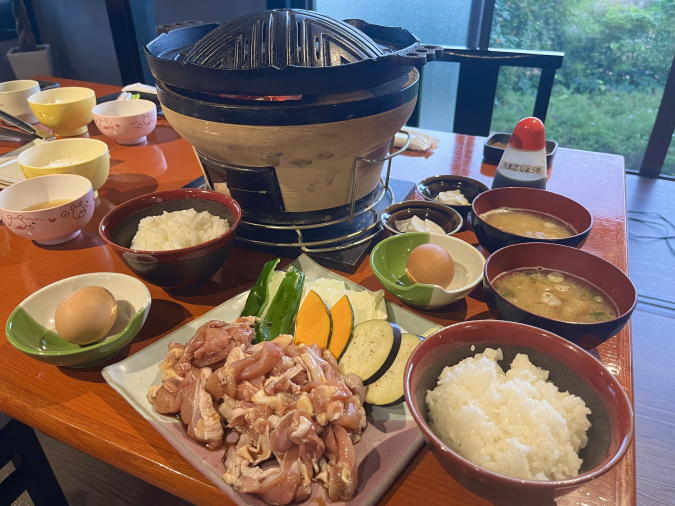 地鶏みのう家　はかた地鶏の炭火焼きセット