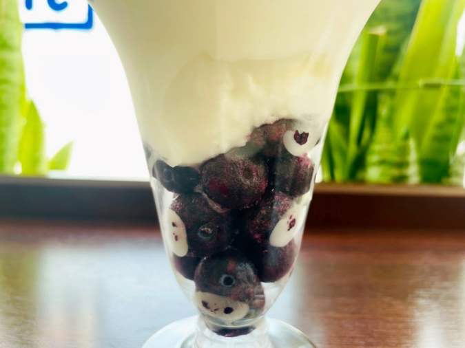 Ministop "Blueberry Yogurt Parfait"