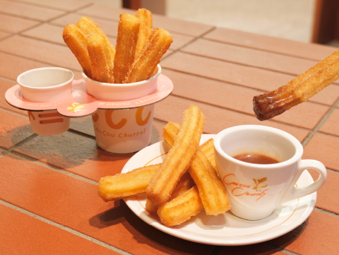 빵・스위츠 페스티벌/오사카 「coucou churros」 딥 쇼콜라츄로스(1 세트)