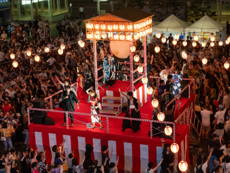 CHIKYUJIN presents はかた夏まつり2024／JR博多駅前広場