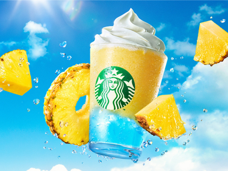 Starbucks' new Sunshine Pineapple Frappuccino