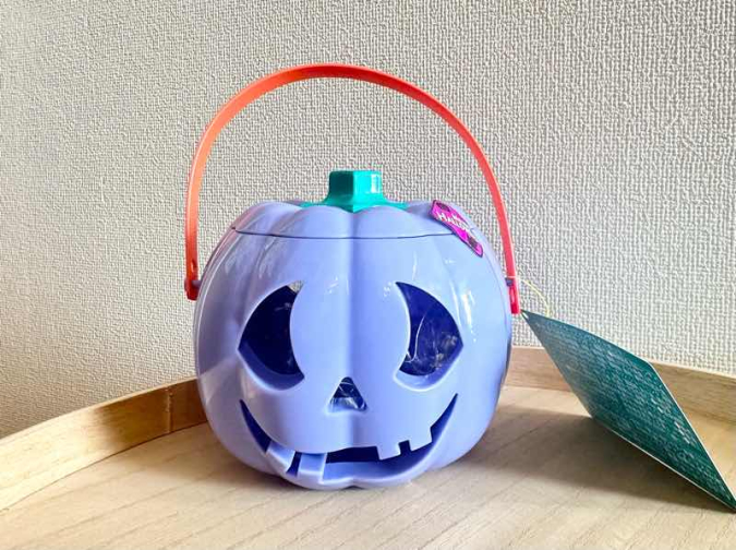 Pumpkin Laughing Light Pot (Purple)