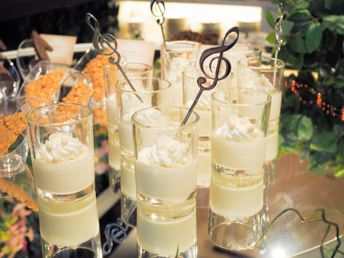 ANA Crowne Plaza Fukuoka Dessert Buffet ~Chocolate Orchestra~ White Chocolate Panna Cotta