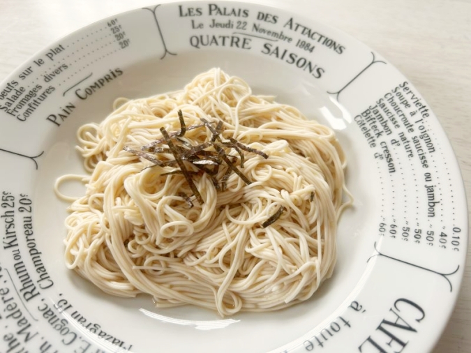 とうふそうめん風　麺つゆ付き