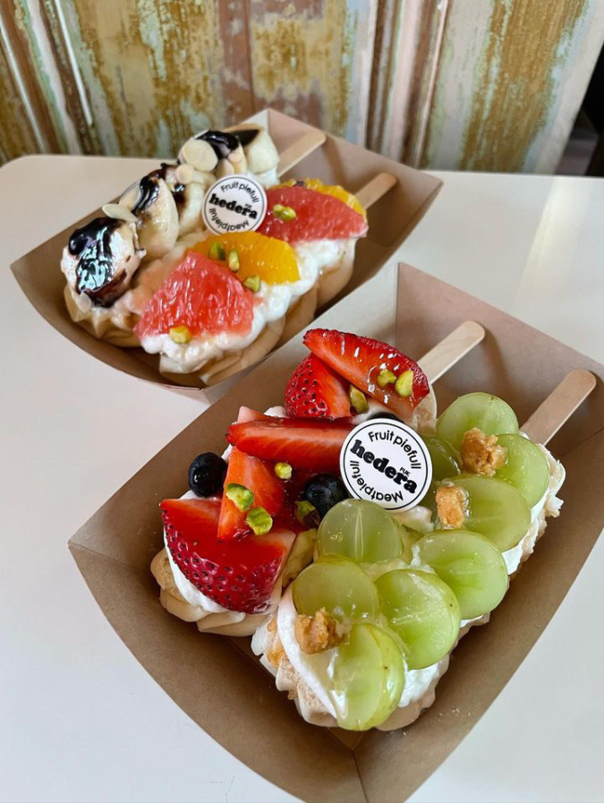 patissrie et cafe hederaのパブロバテイルツイン