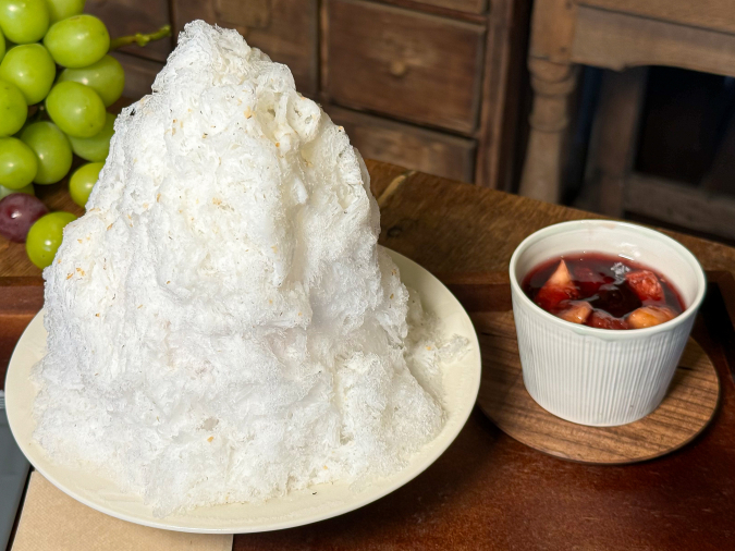 Fig Shaved Ice, Hakusui, Ukiha City