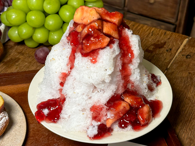 Fig Shaved Ice, Hakusui, Ukiha City