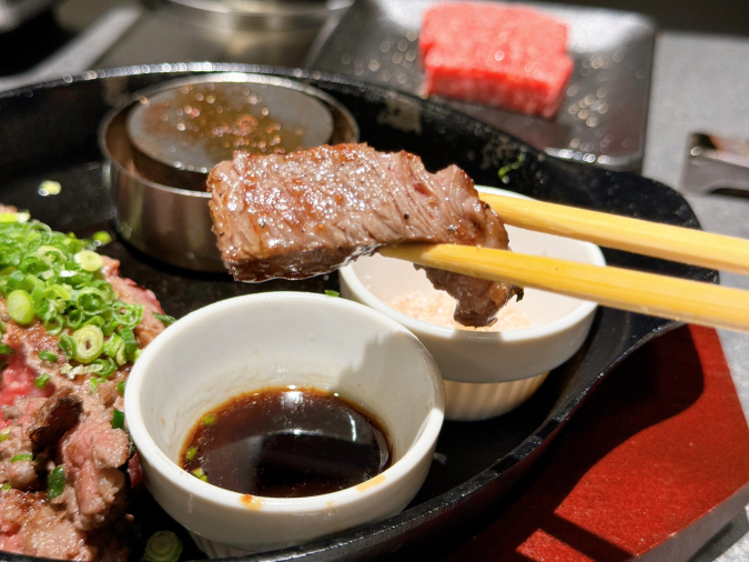 Gokumi-ya Hakata Station Underground Mall Steak