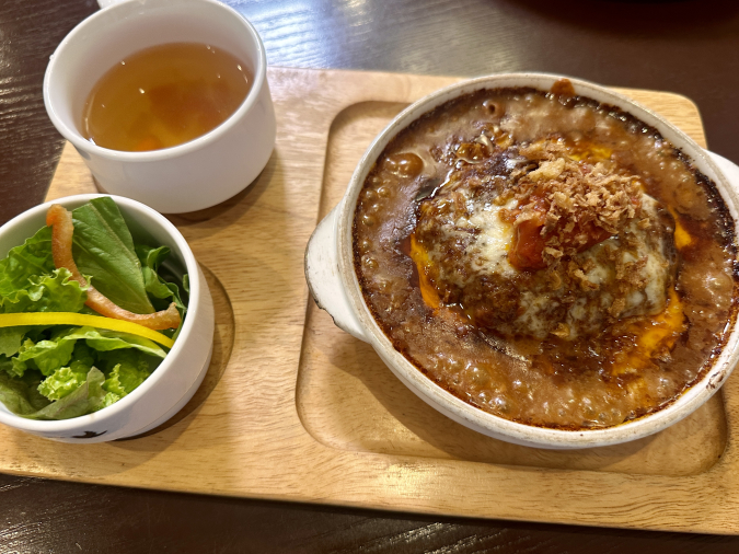 Dazaifu "Noel no Ki" Lunch Set - Demi Hamburger Doria