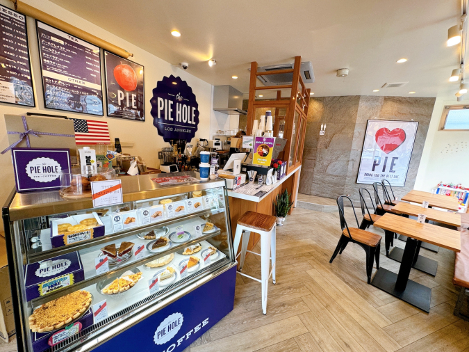 The Pie Hole Los Angeles FUKUOKA(더・파이 홀・로스앤젤레스・후쿠오카) 파이 홀 인테리어