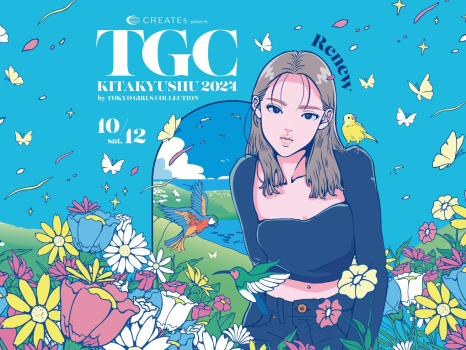 CREATEs presents TGC KITAKYUSHU 2024 by TOKYO GIRLS COLLECTION