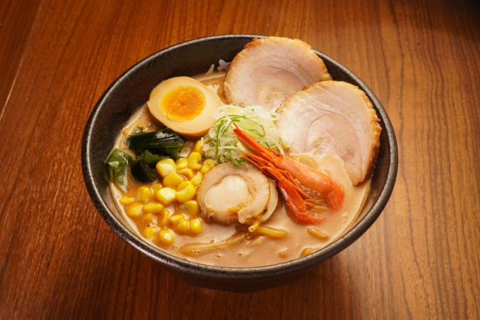 Hakata Hankyu Winter Hokkaido Products Fair Baisensha Sea and Earth Extra Rich Miso Ramen