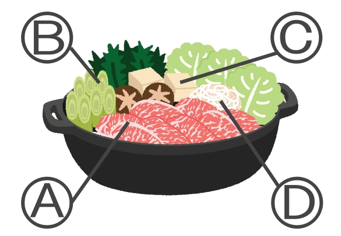 すき焼きのイラスト