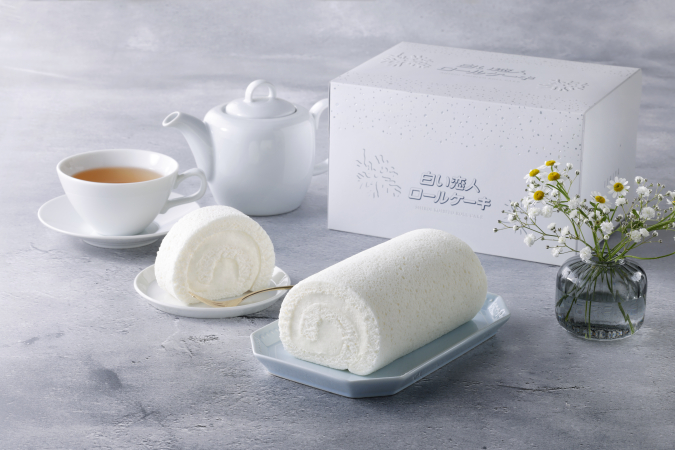 Hakata Hankyu Winter Hokkaido Products Fair ISHIYA Shiroi Koibito Roll Cake