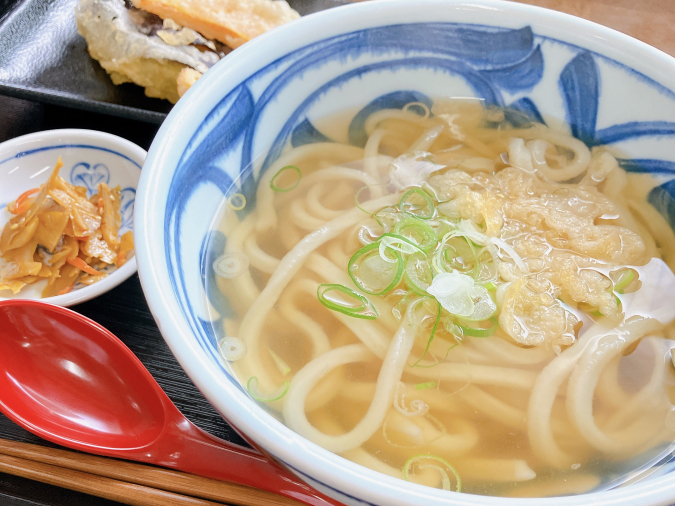 手打ちうどん喜　かけうどん