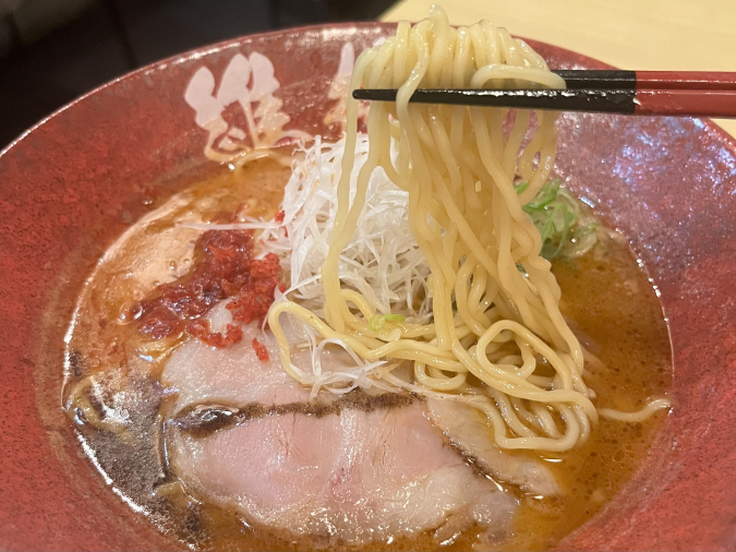 博多海老豚骨ラーメン維櫻（イオ）海老×豚骨ラーメン