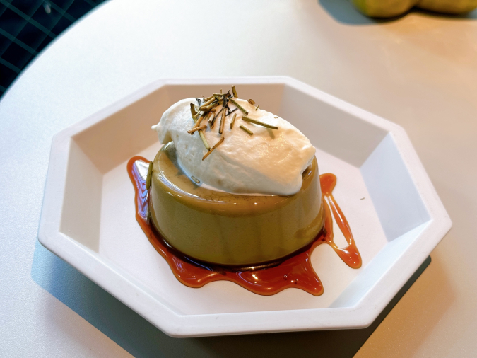 TABULA COFFEE & FLOWER Houjicha Pudding