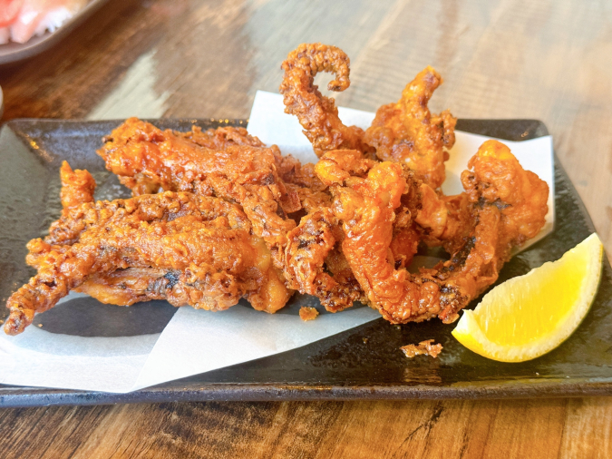 Hakata Toyokazu Nagahama Shokudo: Fried Octopus