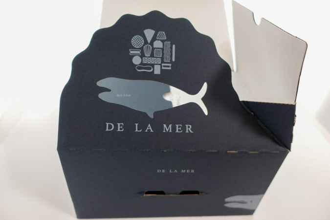 DE LA MER（ドゥラメール） 焼き菓子店　お取り寄せボックス（開封後）