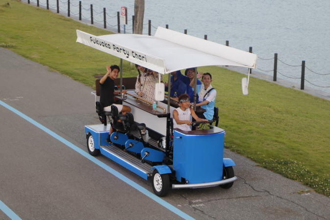 国営海の中道海浜公園　福岡パーティチャリ