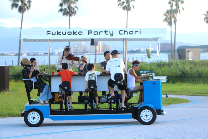 National Uminonakamichi Seaside Park Fukuoka Party Bike