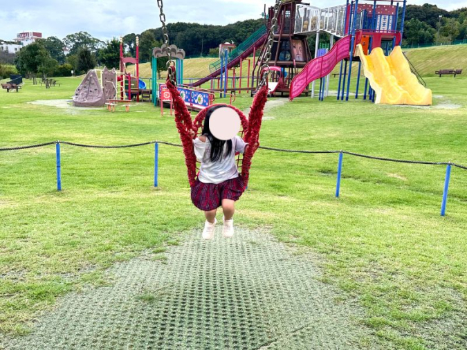 筑前町多目的運動公園 筑前ぽぽろ　子ども広場　低年齢向け遊具