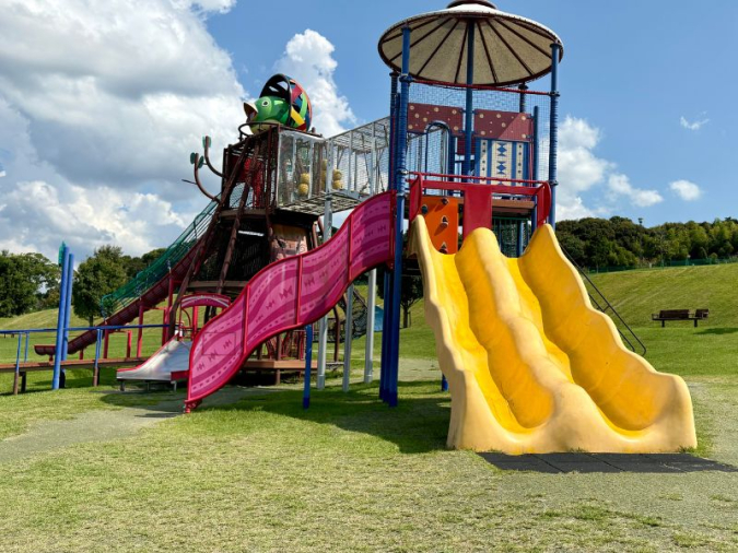 筑前町多目的運動公園 筑前ぽぽろ　子ども広場　遊具