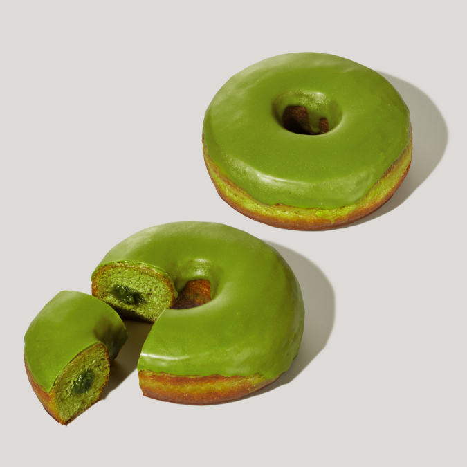 Starbucks Matcha Cream Donut