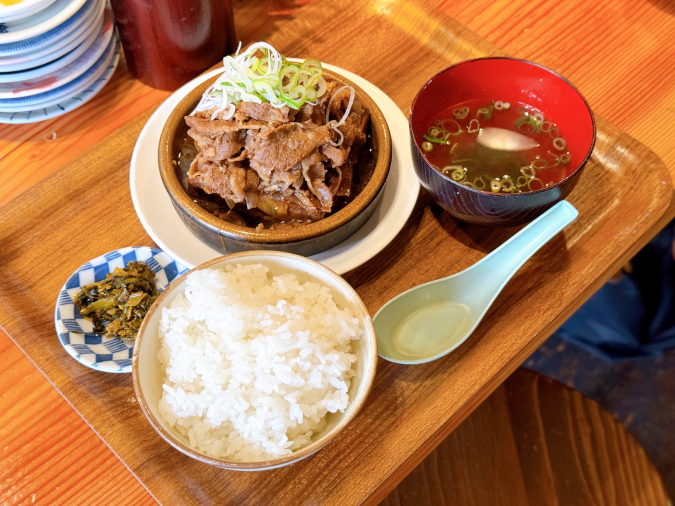 食堂 西のうめぼし 西新店　定食に