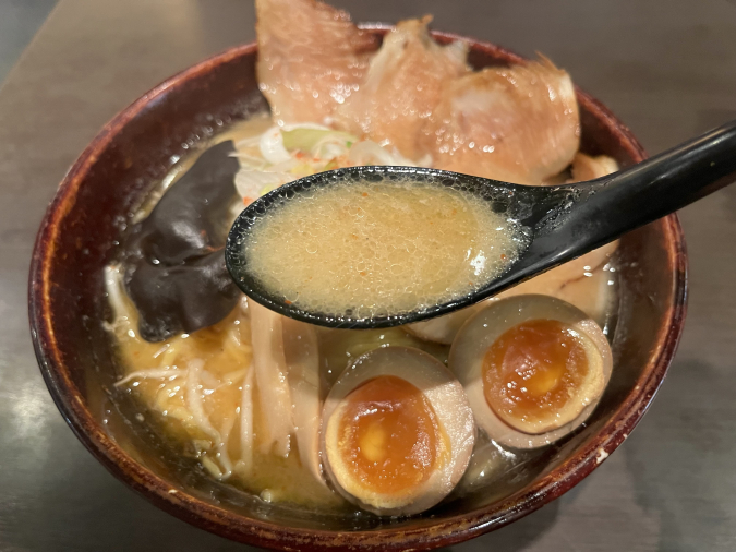 Ramen Stadium Sapporo Miso ~Once in a Lifetime~ Grilled Fatty Pork Miso Ramen with Seasoned Egg