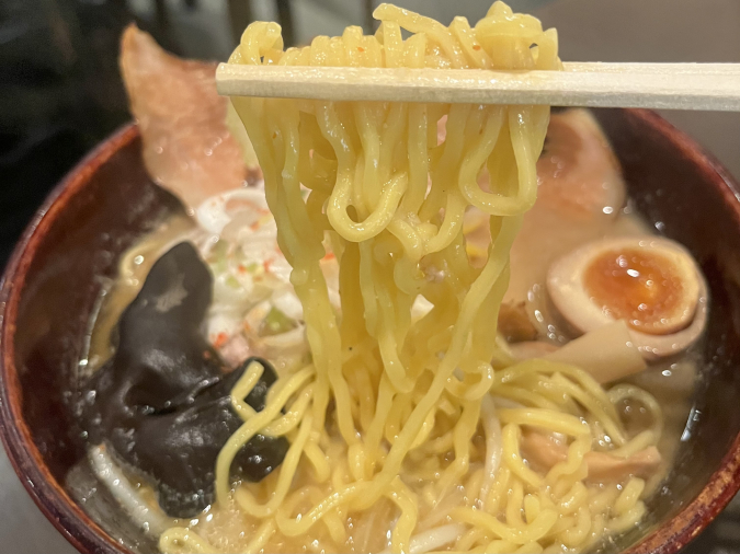 Ramen Stadium Sapporo Miso ~Once in a Lifetime~ Grilled Fatty Pork Miso Ramen with Seasoned Egg