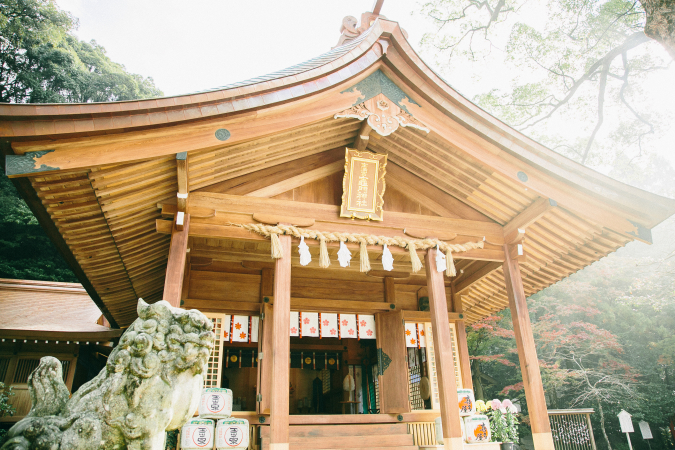 宝満宮竈門神社　御本殿・拝殿