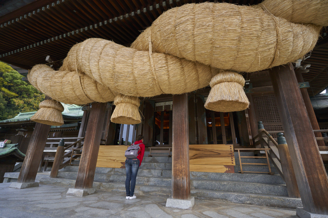 宮地嶽神社・大注連縄