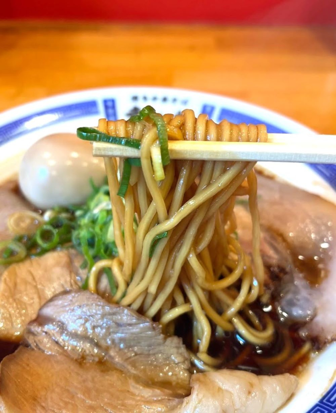 博多中華そば 幸ノ助　中華そばの麺