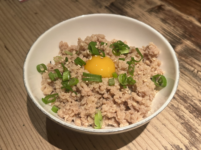 炭処 吉（きち）　鶏そぼろ飯