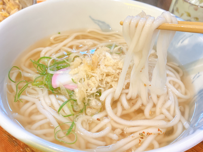 うどん屋麺之介　かけうどん