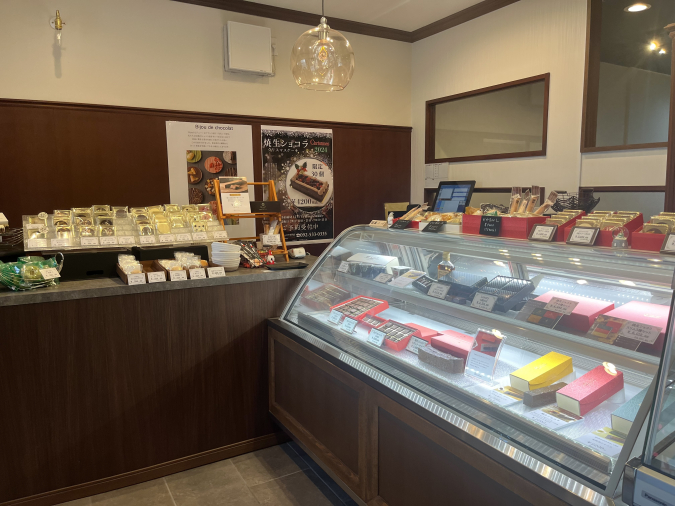 焼生ショコラ専門店Gateau-Lien高宮店　店内