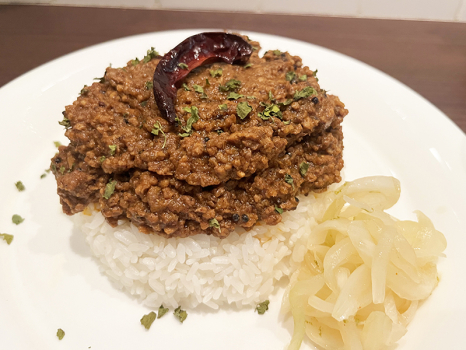 カレーキノシタ　キーマカレー　福岡　白金