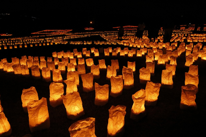 海の中道海浜公園　うみなかキャンドルナイト2024