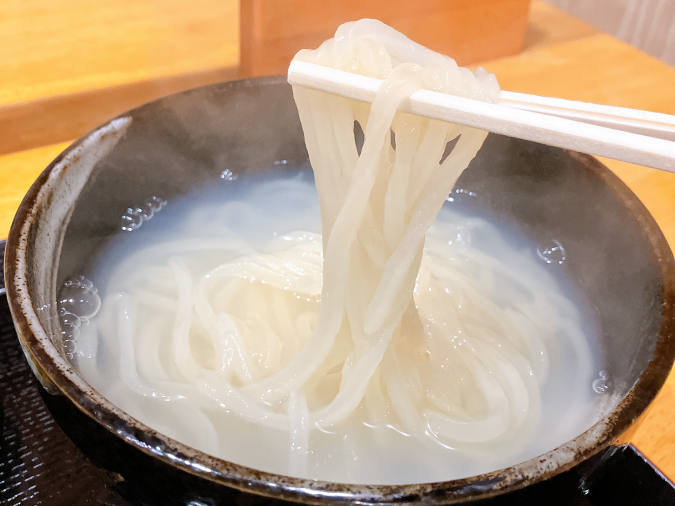 うどん真之介　釜揚げセット