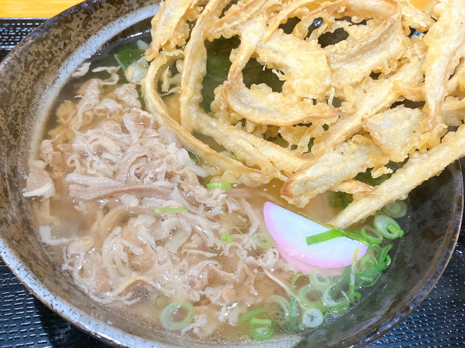 うどん真之介　肉うどん