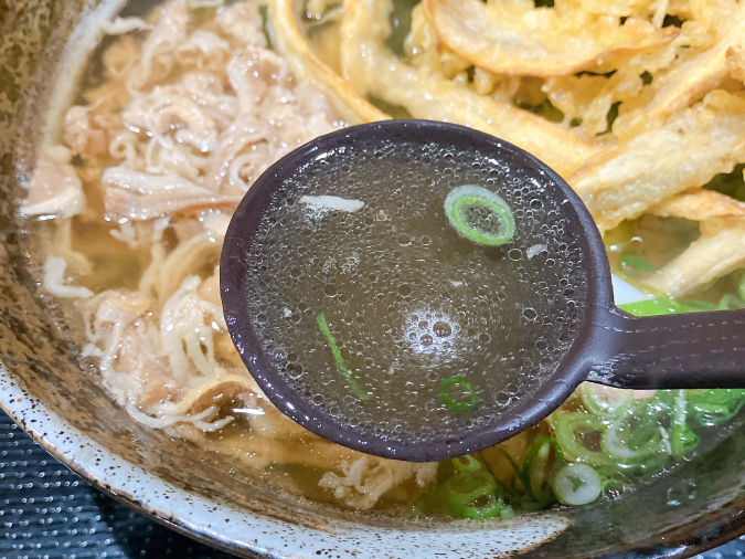 うどん真之介　肉うどん