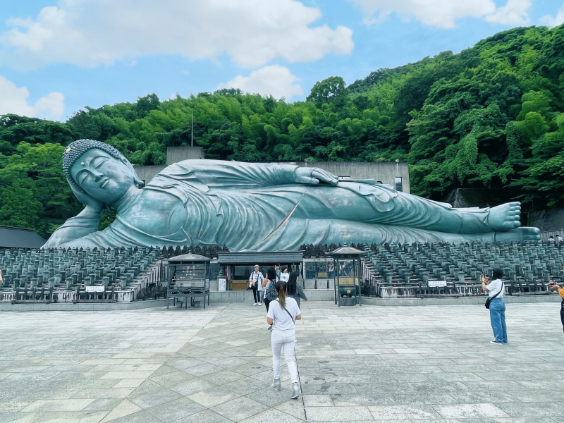 南蔵院　涅槃像　正面
