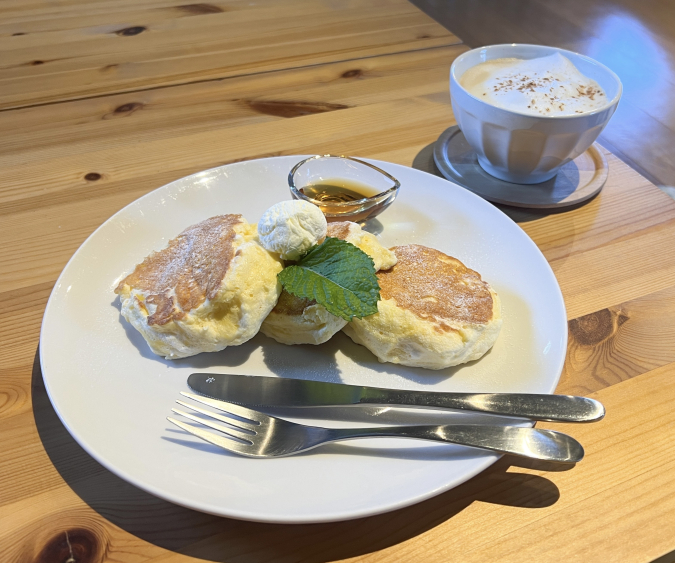 い菜やカフェ　シンプルパンケーキ